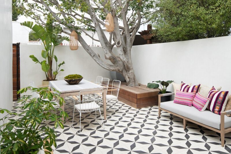 mosaic tiles for outdoor